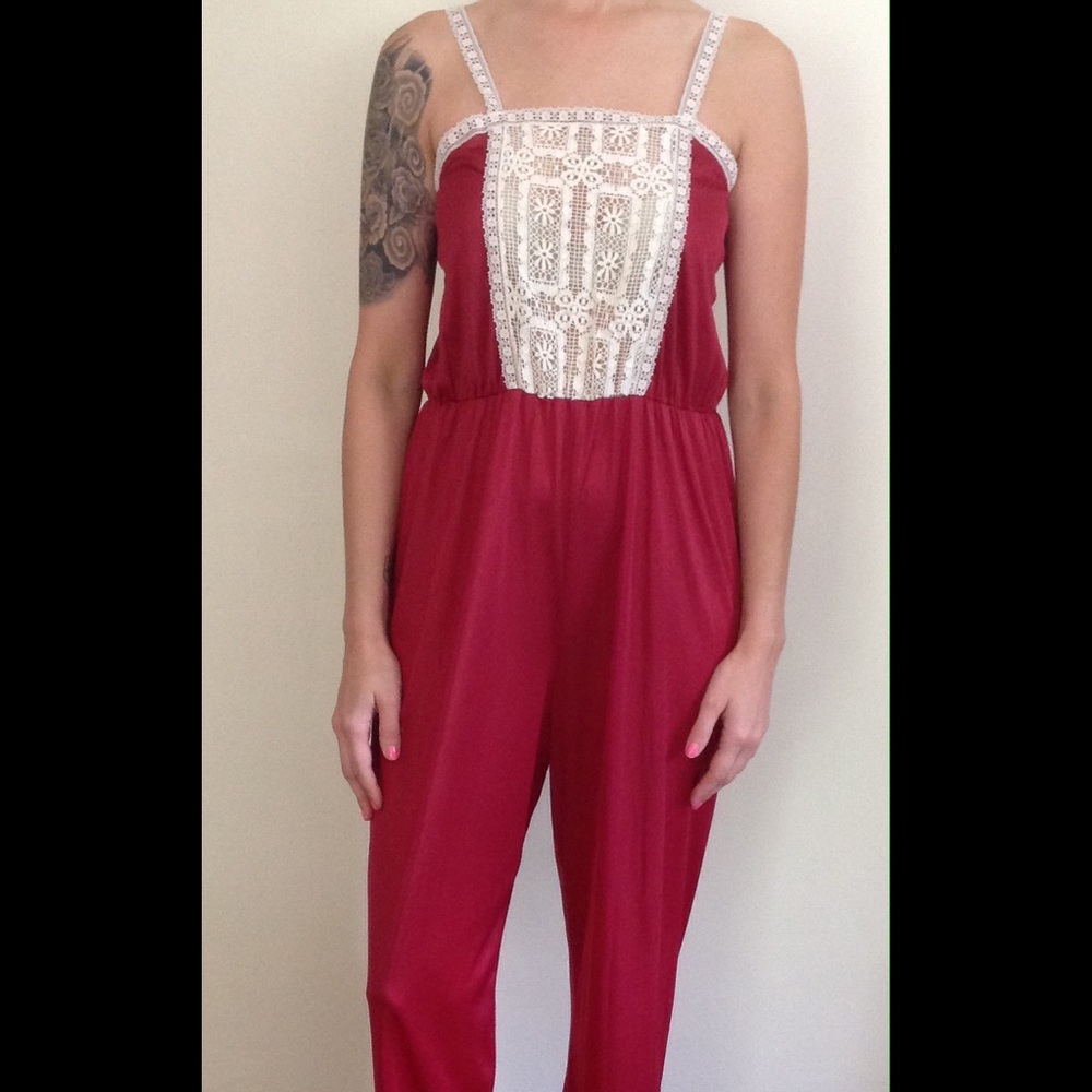Vintage Lingerie Jumpsuit